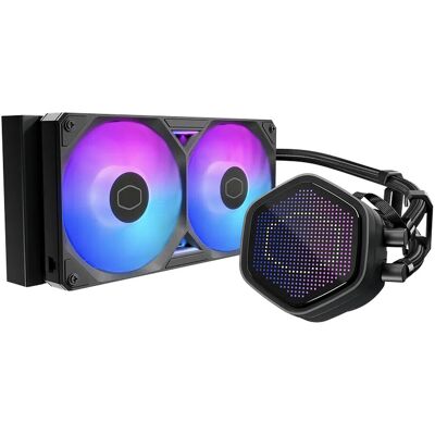 Cooler Master MasterLiquid 240 Atmos II Pixel LED Noir - Publicité Cooler Master MasterLiquid 240 Atmos II Pixel LED Noir - Publicité