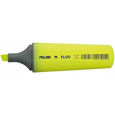 Milan Marqueurs Fluorescents Jaune - Publicité Milan Marqueurs Fluorescents Jaune - Publicité