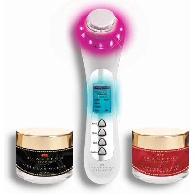 Massager Facial Blanc M015 de Drakefor - Dispositif Ultrason Rejuvenant - Publicité Massager Facial Blanc M015 de Drakefor - Dispositif Ultrason Rejuvenant - Publicité
