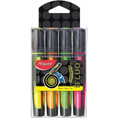 Surligneur Maped Peps Soft Grip Multicolore - Surligneur - Publicité Surligneur Maped Peps Soft Grip Multicolore - Surligneur - Publicité
