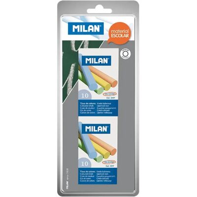 Milan Craies Rondes Assorties - Publicité Milan Craies Rondes Assorties - Publicité