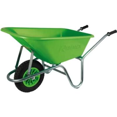 RIBIMEX Brouette PRGC100P - Verte - Publicité RIBIMEX Brouette PRGC100P - Verte - Publicité