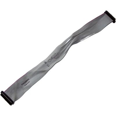 Dell Câble nappe de panneau avant pour Optiplex - 28 cm - Publicité Dell Câble nappe de panneau avant pour Optiplex - 28 cm - Publicité