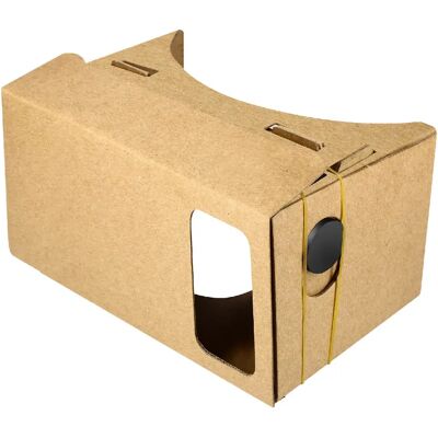 Avizar casque VR smartphone - Marron - Publicité Avizar casque VR smartphone - Marron - Publicité