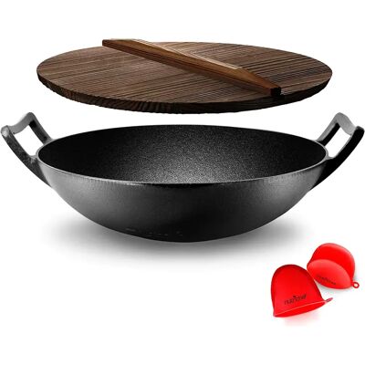 NUTRICHEF Wok en Fonte - Publicité NUTRICHEF Wok en Fonte - Publicité