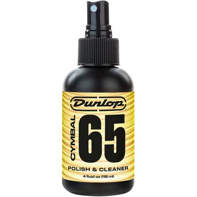 Dunlop Vernis et nettoyant pour cymbales 65 - 118 ml - Publicité Dunlop Vernis et nettoyant pour cymbales 65 - 118 ml - Publicité