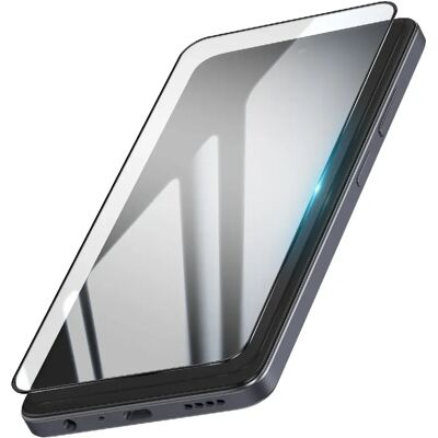 Avizar Verre Trempé pour Realme 14x et C75 Dureté 9H Anti-rayures Noir - Publicité Avizar Verre Trempé pour Realme 14x et C75 Dureté 9H Anti-rayures Noir - Publicité
