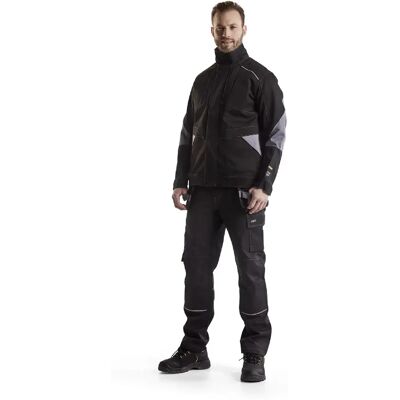 Blaklader 146115169994 - Noir/Gris moyen - Publicité Blaklader 146115169994 - Noir/Gris moyen - Publicité