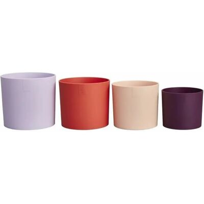 Elho Lex Pott Ensemble 15 - Pot de fleurs - Violet Rouge Rose Violet - Publicité Elho Lex Pott Ensemble 15 - Pot de fleurs - Violet Rouge Rose Violet - Publicité