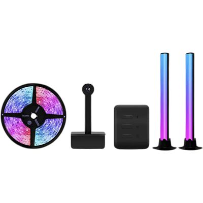 Avizar Kit LED Intelligent pour TV 55" à 65" avec WiFi, Caméra et 2 Modules Latéraux Noir - Publicité Avizar Kit LED Intelligent pour TV 55" à 65" avec WiFi, Caméra et 2 Modules Latéraux Noir - Publicité