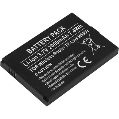 Avizar Batterie Routeur pour TP-Link M5350 Li-ion 3.7V 2000mAh 7.4Wh Noir - Publicité Avizar Batterie Routeur pour TP-Link M5350 Li-ion 3.7V 2000mAh 7.4Wh Noir - Publicité