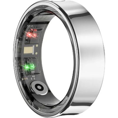 Avizar Bague Connectée Bluetooth Suivi santé Multisports Étanche Taille 62 Argent - Publicité Avizar Bague Connectée Bluetooth Suivi santé Multisports Étanche Taille 62 Argent - Publicité