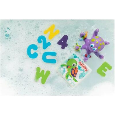 Nuby Anneau de dentition champignon silicone ultra-doux 3 mois+ - Publicité Nuby Anneau de dentition champignon silicone ultra-doux 3 mois+ - Publicité