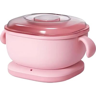 Avizar Chauffe-Cire Électrique 100W 400ml En Silicone pour Épilation Rose - Publicité Avizar Chauffe-Cire Électrique 100W 400ml En Silicone pour Épilation Rose - Publicité