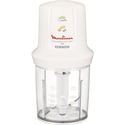 Moulinex Hachoir Électrique Compact 270W – Bol 250ml, Blanc - Publicité Moulinex Hachoir Électrique Compact 270W – Bol 250ml, Blanc - Publicité