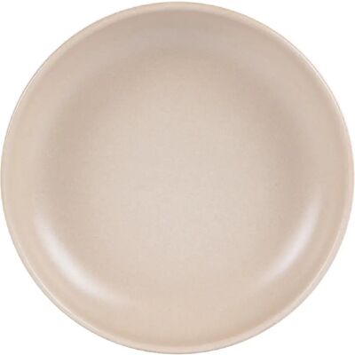 Table Passion Assiette creuse Uno sable 22 cm (lot de 6) - Publicité Table Passion Assiette creuse Uno sable 22 cm (lot de 6) - Publicité