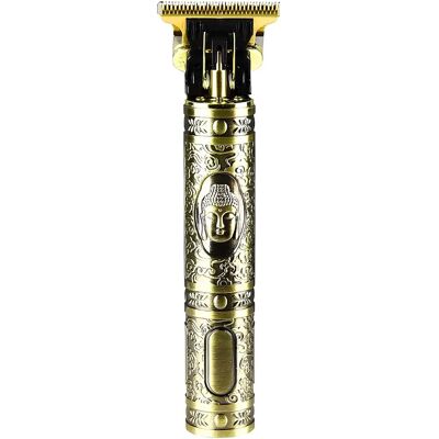 Avizar Tondeuse pour Cheveux 5W Sans Fil 1200mAh Rechargeable Design Bouddha Gravé Dorée - Publicité Avizar Tondeuse pour Cheveux 5W Sans Fil 1200mAh Rechargeable Design Bouddha Gravé Dorée - Publicité
