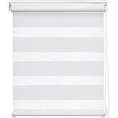 Easydeco - DayNight Mini Easyfix - Blanc - 52x190 cm - Store enroulable - Publicité Easydeco - DayNight Mini Easyfix - Blanc - 52x190 cm - Store enroulable - Publicité