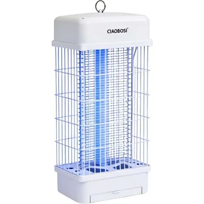 Avizar Lampe 10W Anti-moustiques et Mouches UV Haute Efficacité Blanc - Publicité Avizar Lampe 10W Anti-moustiques et Mouches UV Haute Efficacité Blanc - Publicité