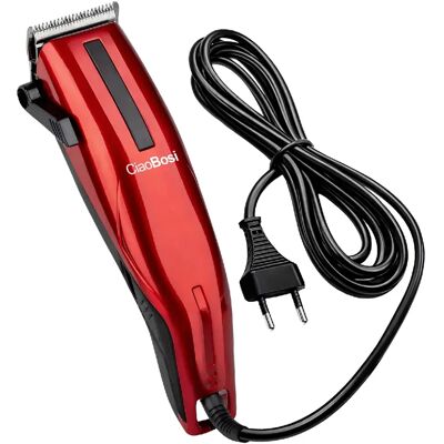 Avizar Tondeuse à Cheveux Électrique Filaire 12W Coupe et Taille Précis Rouge - Publicité Avizar Tondeuse à Cheveux Électrique Filaire 12W Coupe et Taille Précis Rouge - Publicité