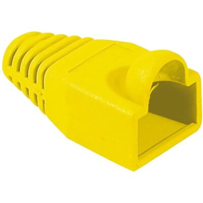 Dexlan Manchon RJ45 jaune snagless diamètre 5,5 mm (sachet de 10 pcs) - Publicité Dexlan Manchon RJ45 jaune snagless diamètre 5,5 mm (sachet de 10 pcs) - Publicité