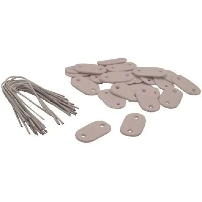 NATURE Kit de fixation taupe x26 pour canisses et écrans occultants - Publicité NATURE Kit de fixation taupe x26 pour canisses et écrans occultants - Publicité