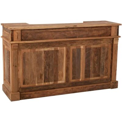 Paris Prix Bar 2 Tiroir en Bois Hollywood 180cm Naturel - Publicité Paris Prix Bar 2 Tiroir en Bois Hollywood 180cm Naturel - Publicité