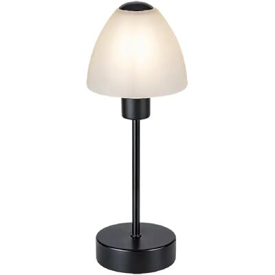 Lampe de table Lydia RABALUX Noir Blanc - Touch dimmable - Lampe de table - Publicité Lampe de table Lydia RABALUX Noir Blanc - Touch dimmable - Lampe de table - Publicité
