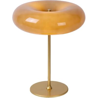 Lucide Sentino Lampe de Table en Verre 3 Lumières - Taupe - Publicité Lucide Sentino Lampe de Table en Verre 3 Lumières - Taupe - Publicité