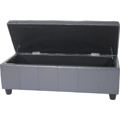 Mendler Banquette coffre Kriens - Gris - Publicité Mendler Banquette coffre Kriens - Gris - Publicité