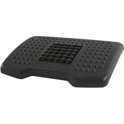 Mendler Repose-pied inclinable - Noir - Publicité Mendler Repose-pied inclinable - Noir - Publicité