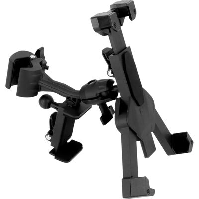 Gravity Support à pince pour tablette et smartphone MA T TH 01 - Noir - Publicité Gravity Support à pince pour tablette et smartphone MA T TH 01 - Noir - Publicité