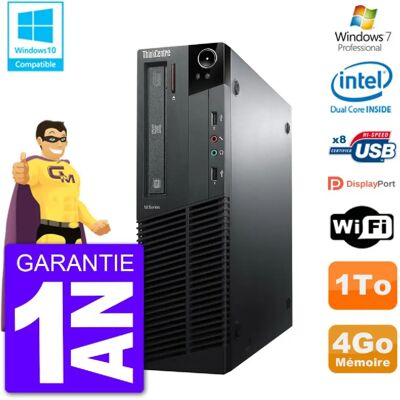 Lenovo - ThinkCentre M82 Sff G640 - 4GB RAM - Desktop PC - Publicité Lenovo - ThinkCentre M82 Sff G640 - 4GB RAM - Desktop PC - Publicité