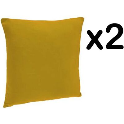 Pegane PEG-02052019-49 - 38x38x8 cm - Ocre - Publicité Pegane PEG-02052019-49 - 38x38x8 cm - Ocre - Publicité