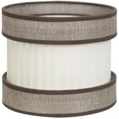 Abat-jour Petite Maison Marron-Beige Fabrilamp - Lampe de Table - Publicité Abat-jour Petite Maison Marron-Beige Fabrilamp - Lampe de Table - Publicité