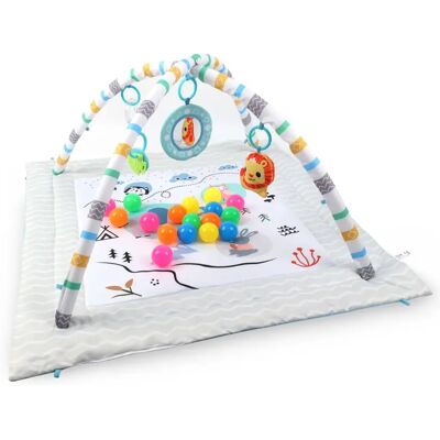 Milly Mally Tapis éducatif 2-en-1 TinyMini Amusement à la montagne - Publicité Milly Mally Tapis éducatif 2-en-1 TinyMini Amusement à la montagne - Publicité