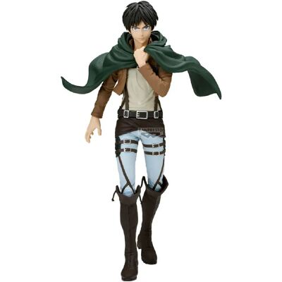 Banpresto Attack On Titan - Figurine Eren Jaeger Grandista - Publicité Banpresto Attack On Titan - Figurine Eren Jaeger Grandista - Publicité