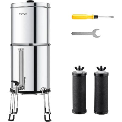 Vevor - Système de filtration d'eau gravitaire 2.25G - Publicité Vevor - Système de filtration d'eau gravitaire 2.25G - Publicité