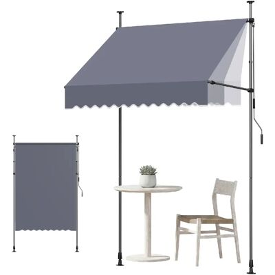 VEVOR SDA150120-S - Gris foncé - Publicité VEVOR SDA150120-S - Gris foncé - Publicité