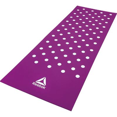 Tapis d'entraînement violet Reebok - 7mm - Stabilité & Confort - Publicité Tapis d'entraînement violet Reebok - 7mm - Stabilité & Confort - Publicité