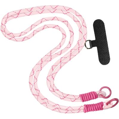 Avizar Cordon Double Cordons Nylon 60cm - Fuchsia - Publicité Avizar Cordon Double Cordons Nylon 60cm - Fuchsia - Publicité