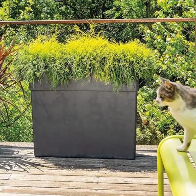 Clôture Deroma Anthracite - 78cm - Bordure de jardin - Publicité Clôture Deroma Anthracite - 78cm - Bordure de jardin - Publicité