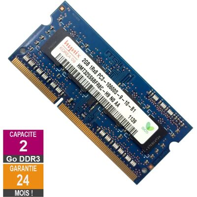 Hynix HMT325S6BFR8C-H9 2Go 1333MHz DDR3 - Publicité Hynix HMT325S6BFR8C-H9 2Go 1333MHz DDR3 - Publicité