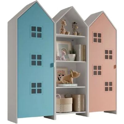 Vipack armoire enfant Casami Bruges - Bleu - Publicité Vipack armoire enfant Casami Bruges - Bleu - Publicité