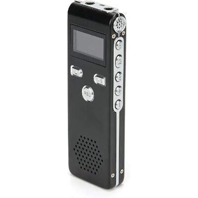 Dictaphone HD Mini Enregistreur Vocal Anti-Bruit 8GB Écran LED Métal 90h Autonomie YONIS - Publicité Dictaphone HD Mini Enregistreur Vocal Anti-Bruit 8GB Écran LED Métal 90h Autonomie YONIS - Publicité