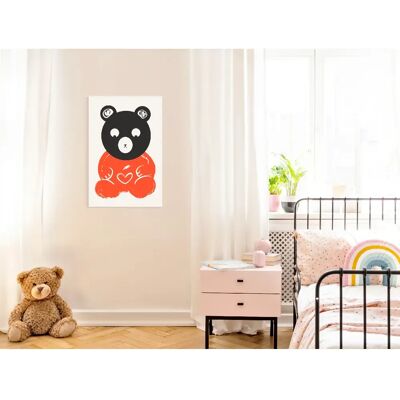 Artgeist Thoughtful Bear 80x120 - Publicité Artgeist Thoughtful Bear 80x120 - Publicité