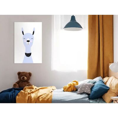 Artgeist Lovely Llama - 80x120 cm - Publicité Artgeist Lovely Llama - 80x120 cm - Publicité