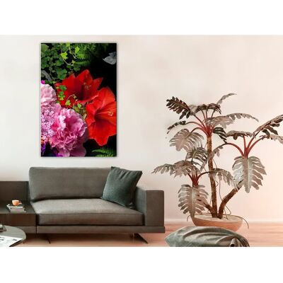 Artgeist Floral Symphony (1 Part) 80x120 cm - Publicité Artgeist Floral Symphony (1 Part) 80x120 cm - Publicité