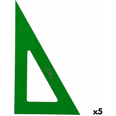 Faber Castell Triangle Vert 16 cm - Règle - Publicité Faber Castell Triangle Vert 16 cm - Règle - Publicité