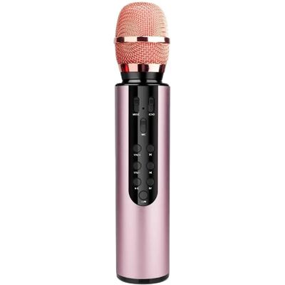 Yonis Microphone Bluetooth 5.0 - Rose - Publicité Yonis Microphone Bluetooth 5.0 - Rose - Publicité